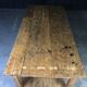 Old oak workshop table