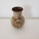 Ceramic vase with floral motif by Jean Paulet - vintage