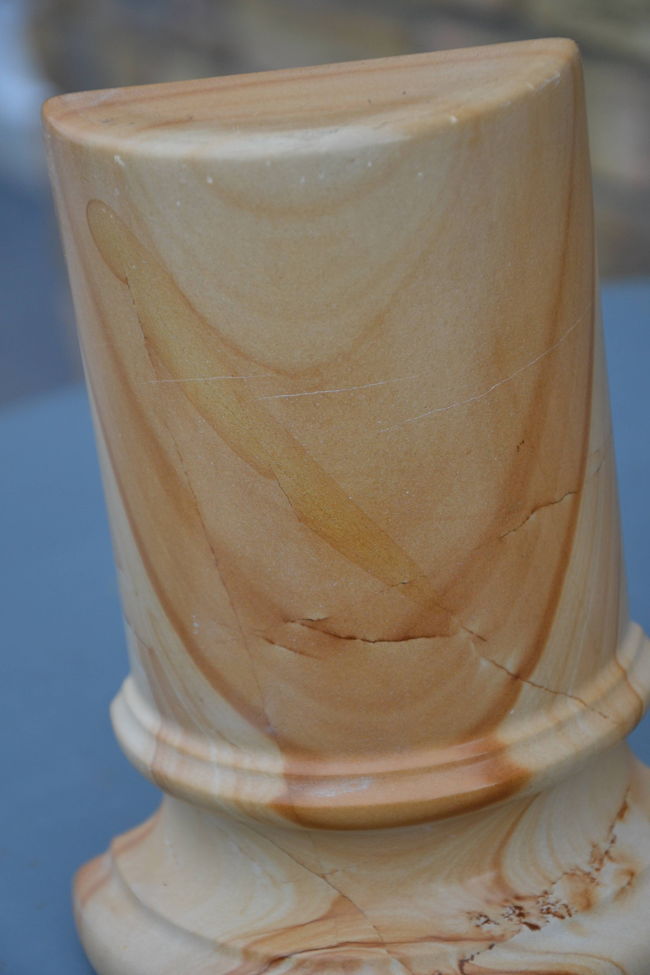 Pair of marble bookends