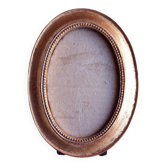 Gold and velvet photo frame