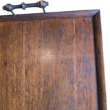 Old wooden tray