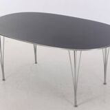 Superellipse table limited edition numbered by Bruno Mathsson and Piet Hein - Denmark 70s/80s