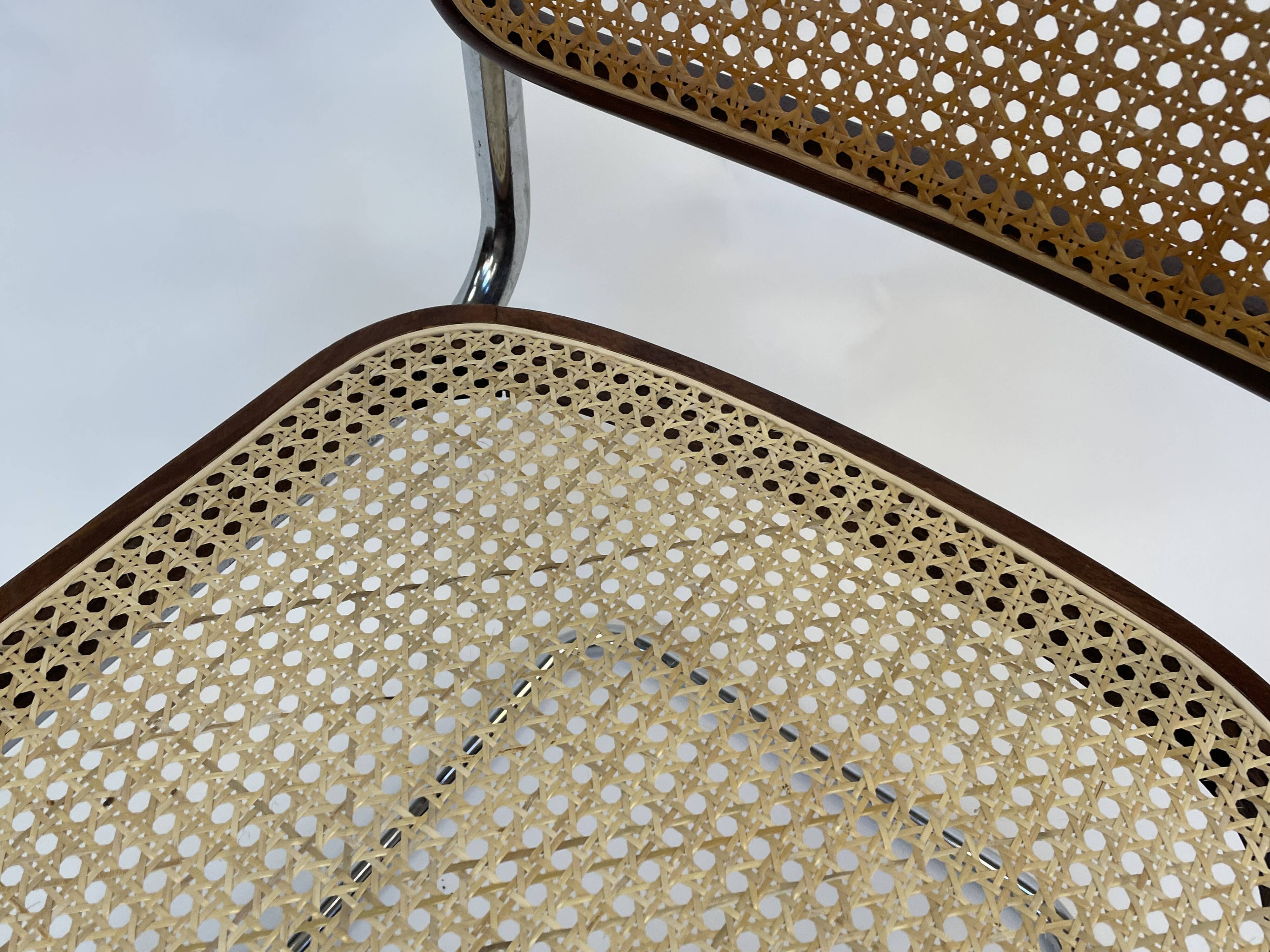 Chaise Cesca modèle b32 de Marcel Breuer