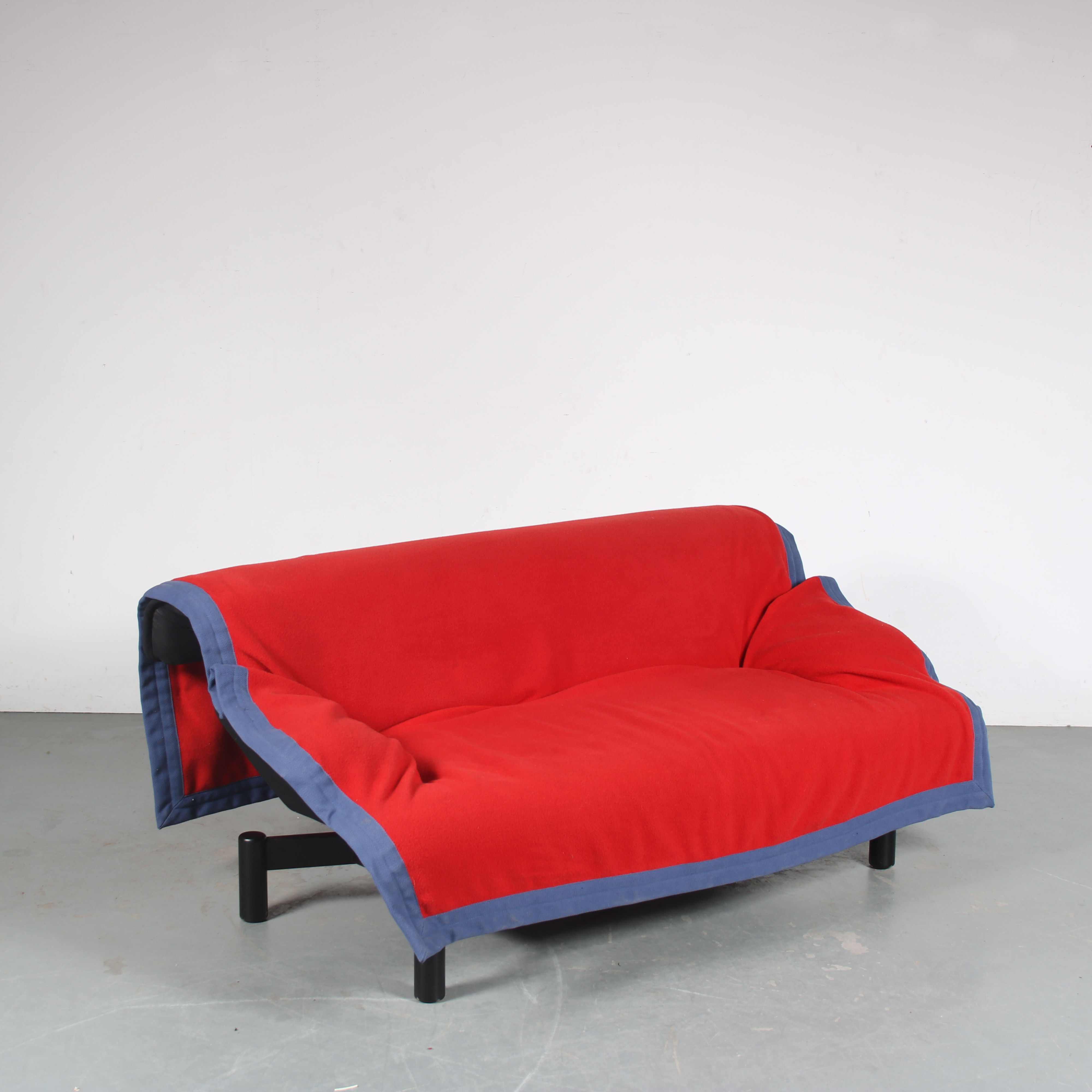 1980s “Sinbad” Sofa by Vico Magistretti for Cassina, Italy