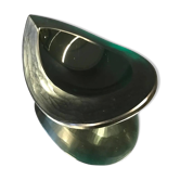 Vintage Green Teardrop Glass Ash Tray