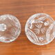 Bohemian cut glass jar 1960s