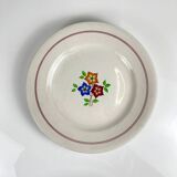 Round plate "The Beehive", Moulins des Loups, 20th century