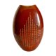Scarified ceramic Mussara vase, 70s