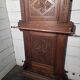 Antique coat rack in solid oak