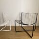 Fauteuil räane noir par Niels Gammelgaard pour ikea