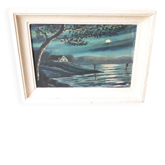 Oil painting on canvas