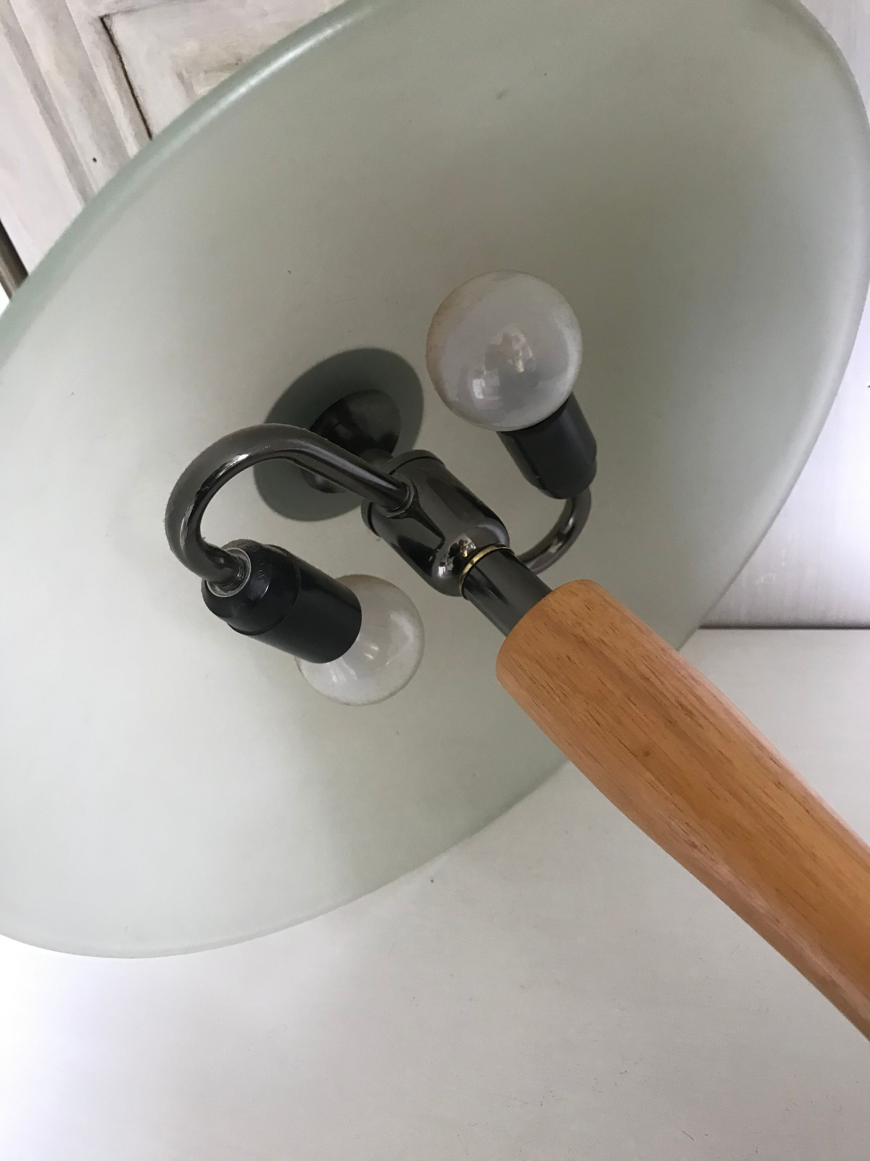 Vintage mushroom lamp