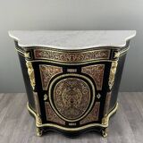 Pair of Boulle Marquetry Furniture Cabinets, Napoleon III Period