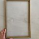 Old gold frame 27x42cm