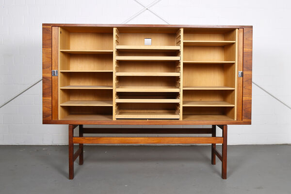 Buffet Hans J. Wegner RY-45 Président Ry Møbler Highboard Danish Design années 60