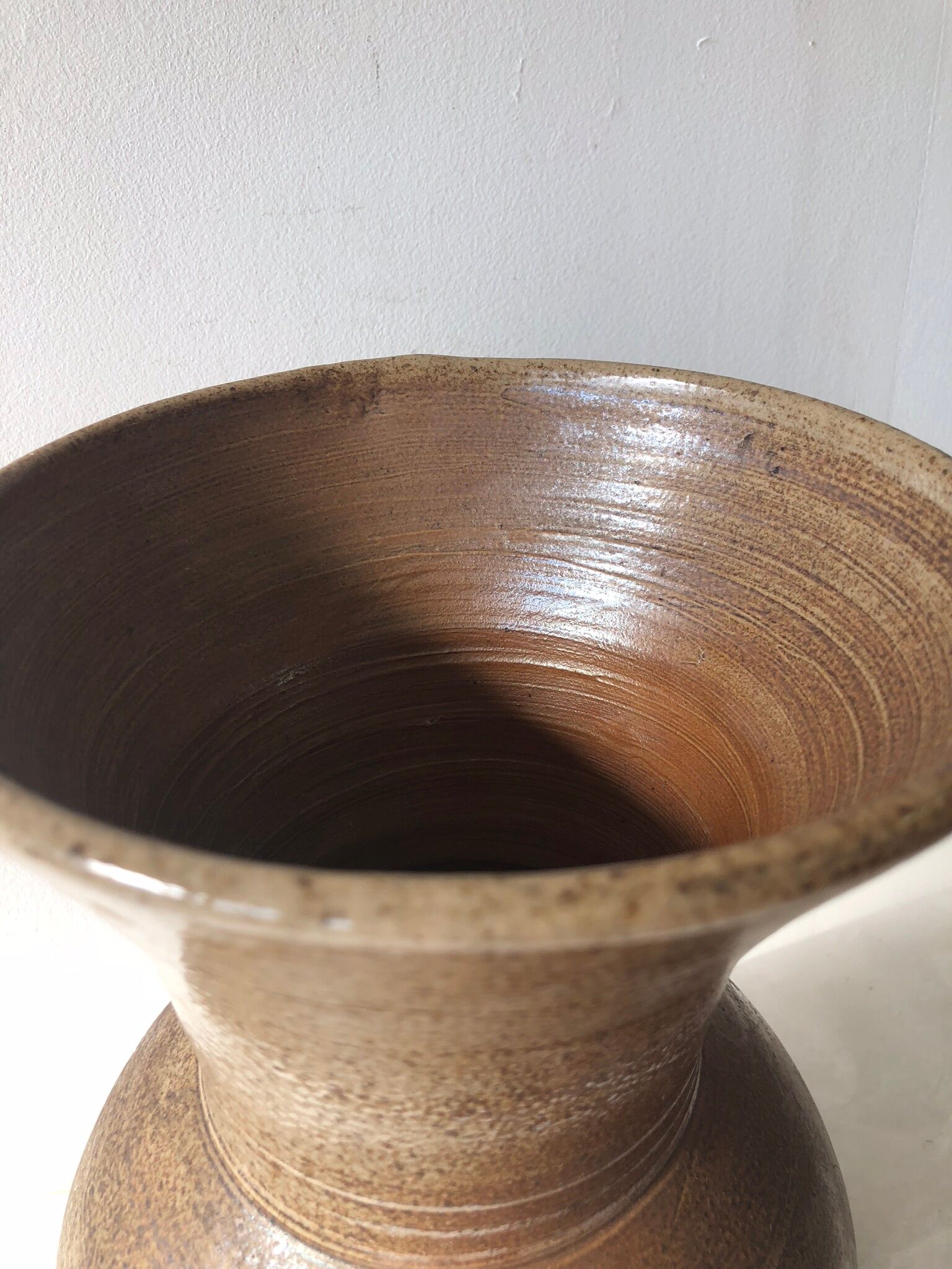 Vintage stoneware vase
