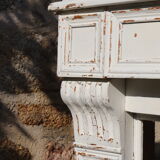 Wooden chimney, Directoire style