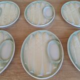 Asparagus plates in slip