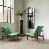 Pair of Finn Juhl Armchair model “Japan” France & Son
