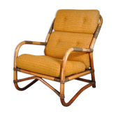 Rattan armchair year 70s