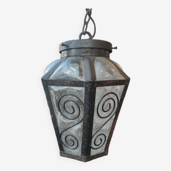 Old Lantern/Iron And Glass