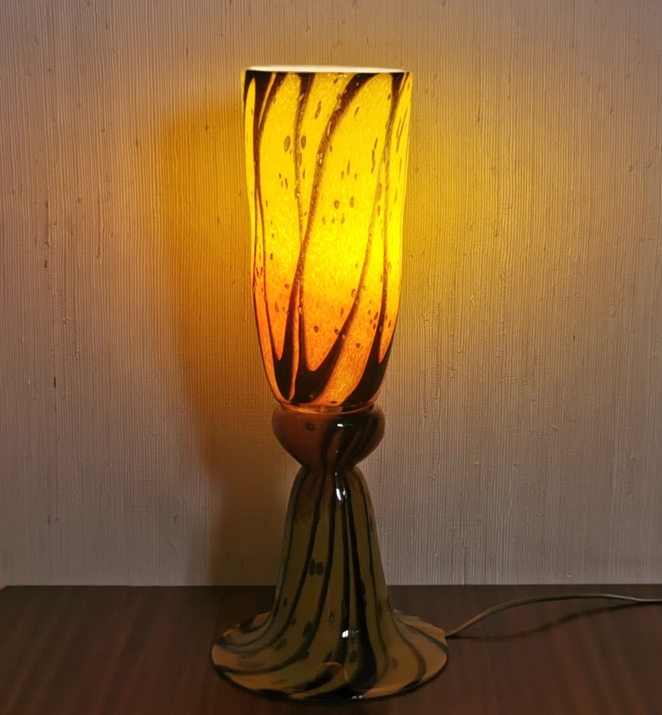 Lampe en verre de Murano