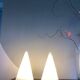 2 x SCE lamps Teepee France light