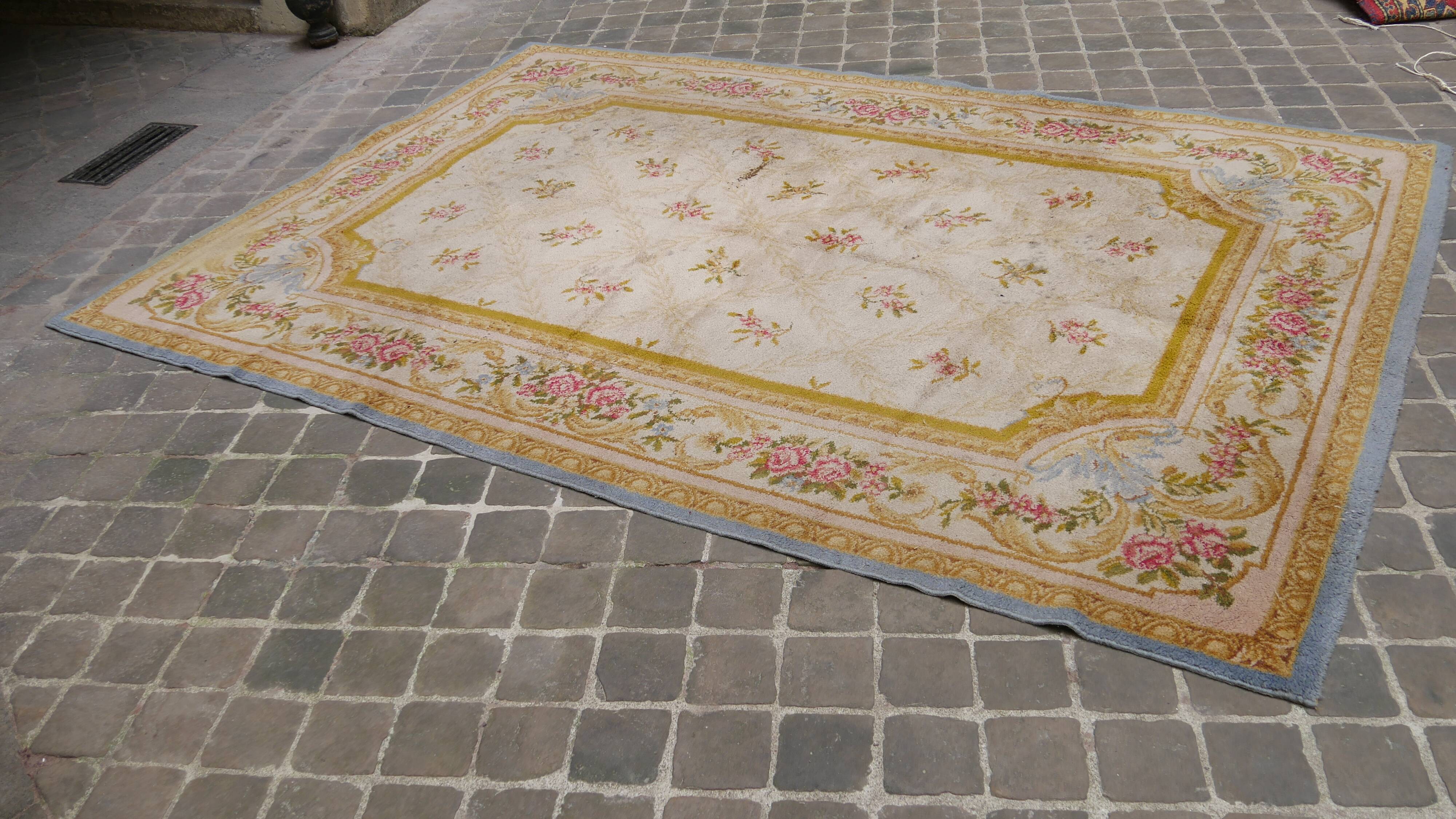 Carpet Aubusson 292 x 198 cm