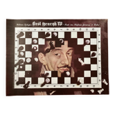 Original Polish poster theater "King Henry IV Shakespeare" 1979