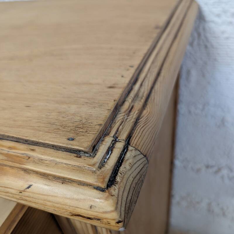 Parisian sideboard in raw wood