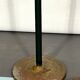 Arredoluce Monza, vintage brass and leather floor lamp. 40s
