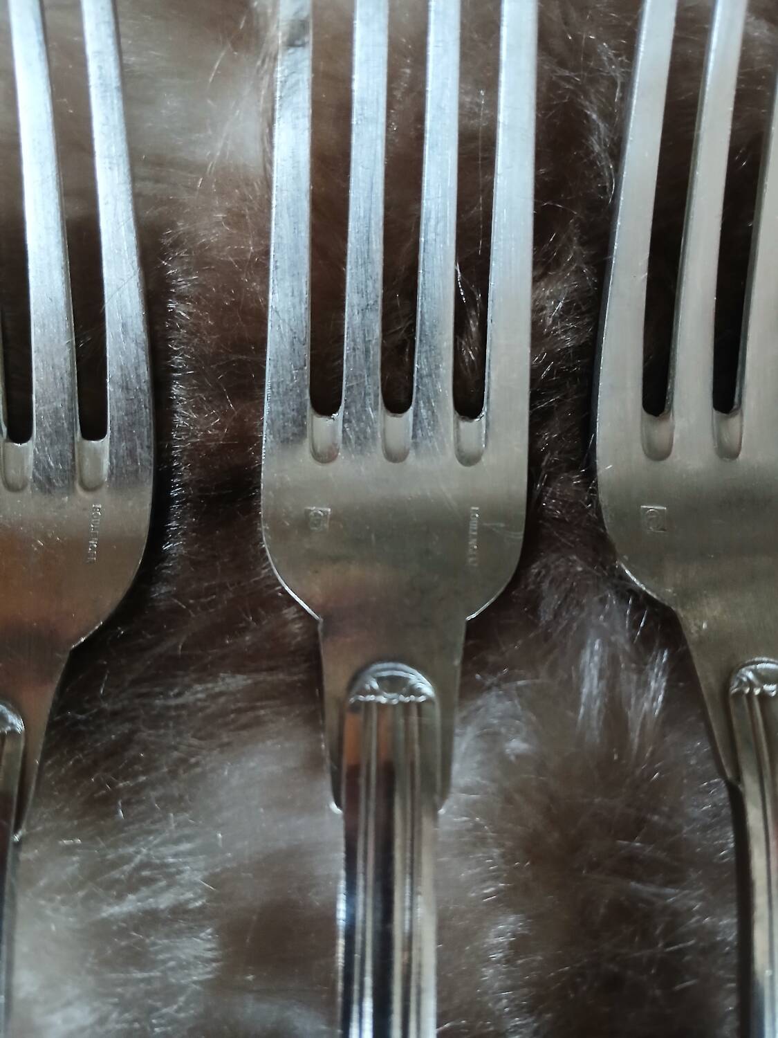 14 antique silver-plated cutlery sets