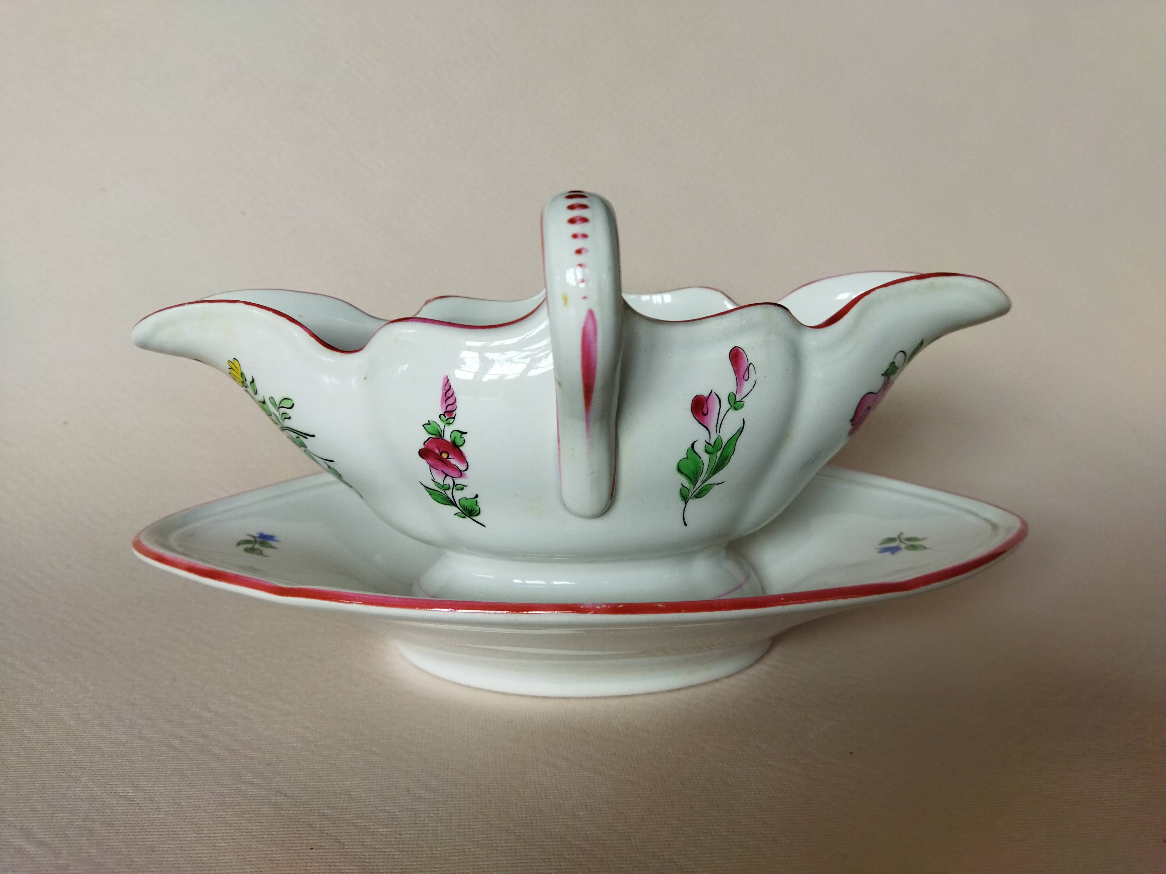 Saucière "Réverbère fin" KG Lunéville