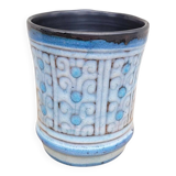 Danuta Le Hénaff blue ceramic planter