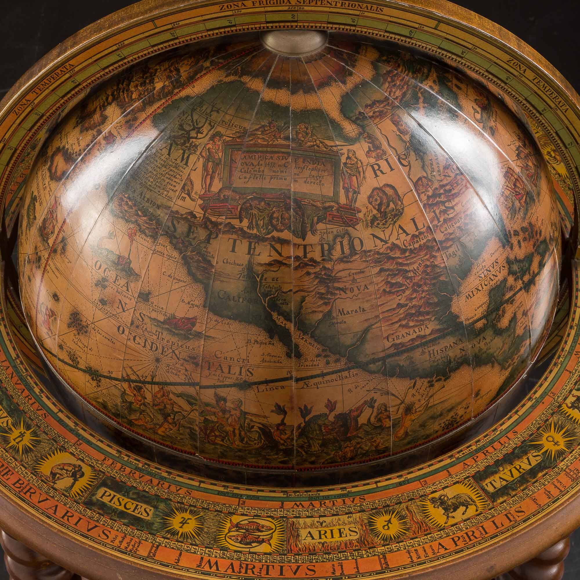 Large Mid-century globe bar cabinet, Italy 1960s