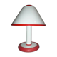 Beautiful Vintage Murano White Mushroom Table Lamp