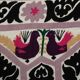 Vintage hand-embroidered tablecloth 65x361 cm