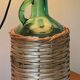 Lampe dame-jeanne vintage
