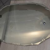Art Deco beveled chiseled mirror