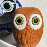 Vintage Handmade Ceramic Owls