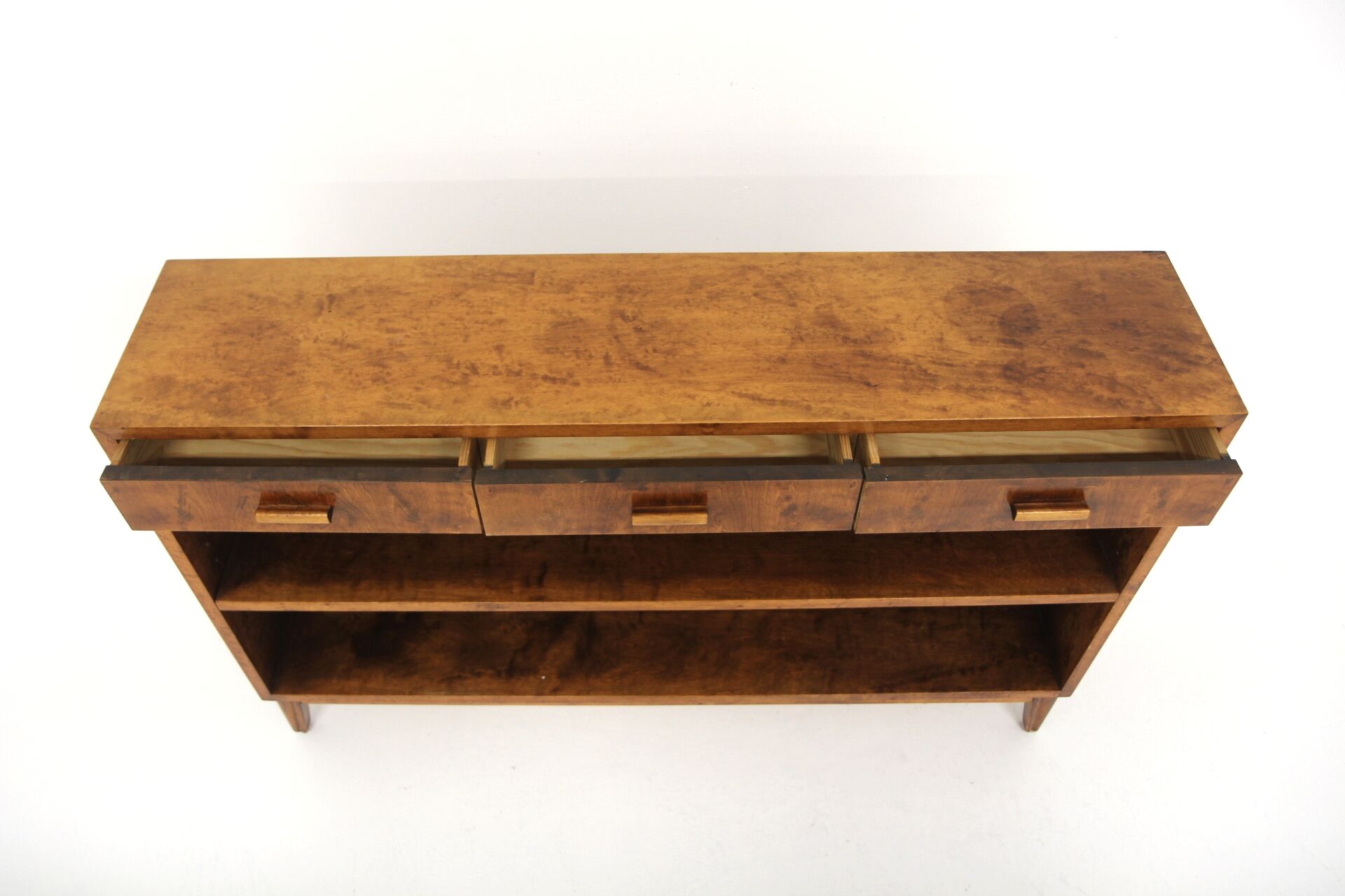 Scandinavian birch library, Swedish Modern, Sweden, 1930