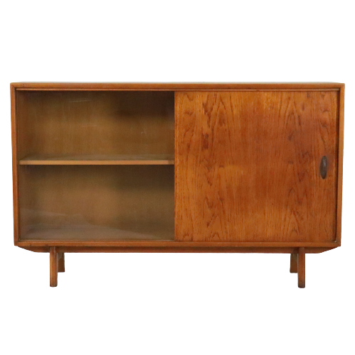 Buffet vitrine vintage anglais