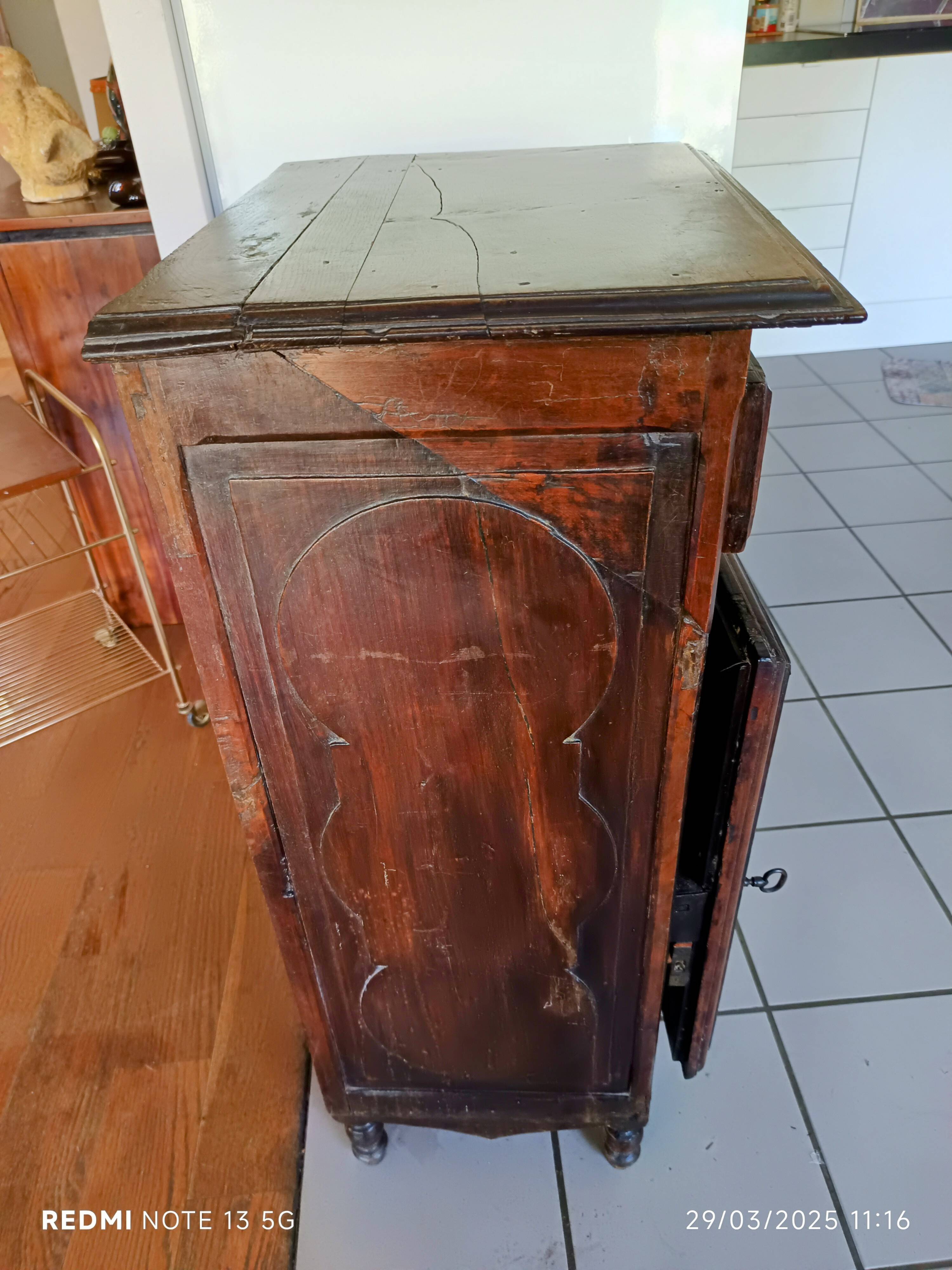 jam cabinet late 17th early 18th century walnut