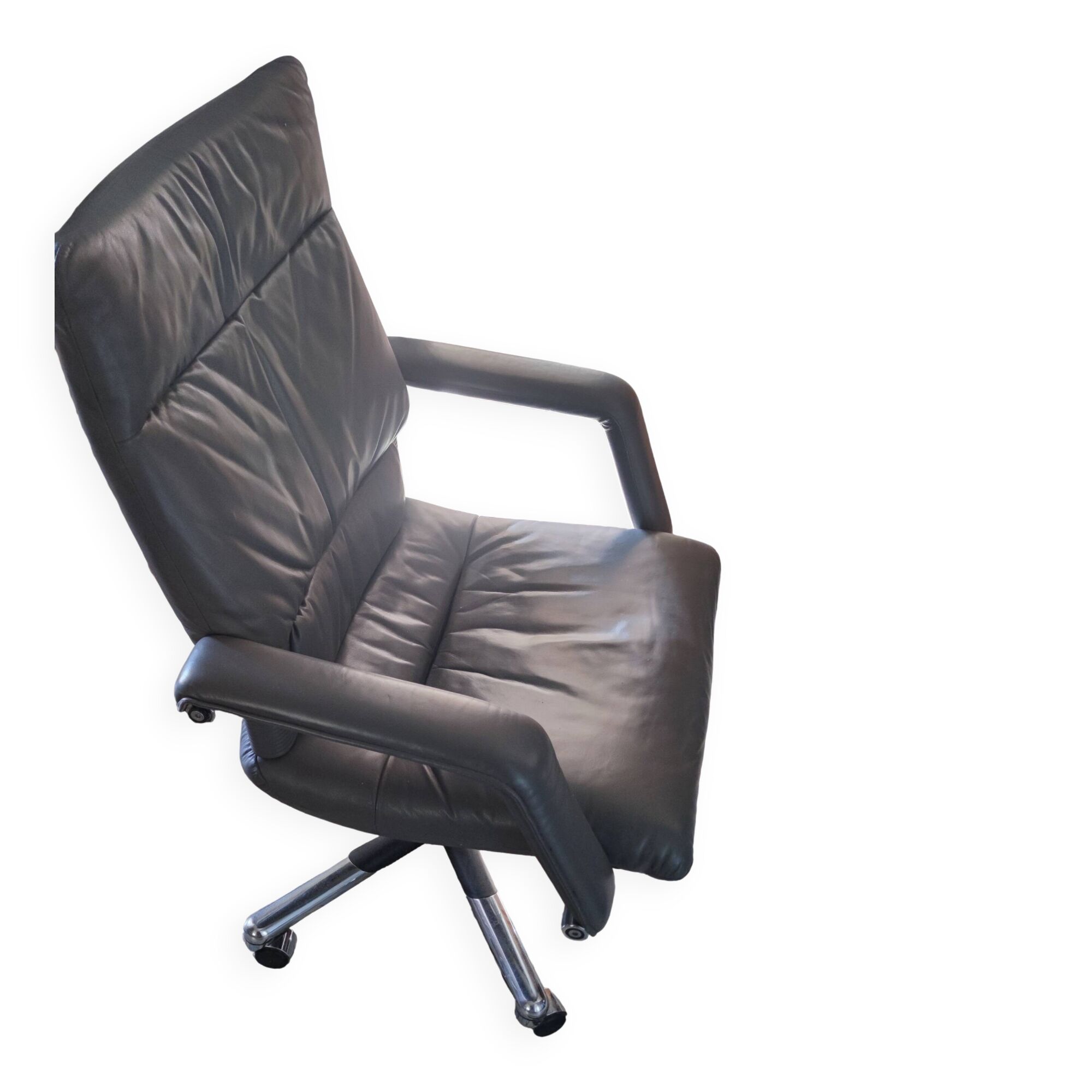 Vintage leather armchair