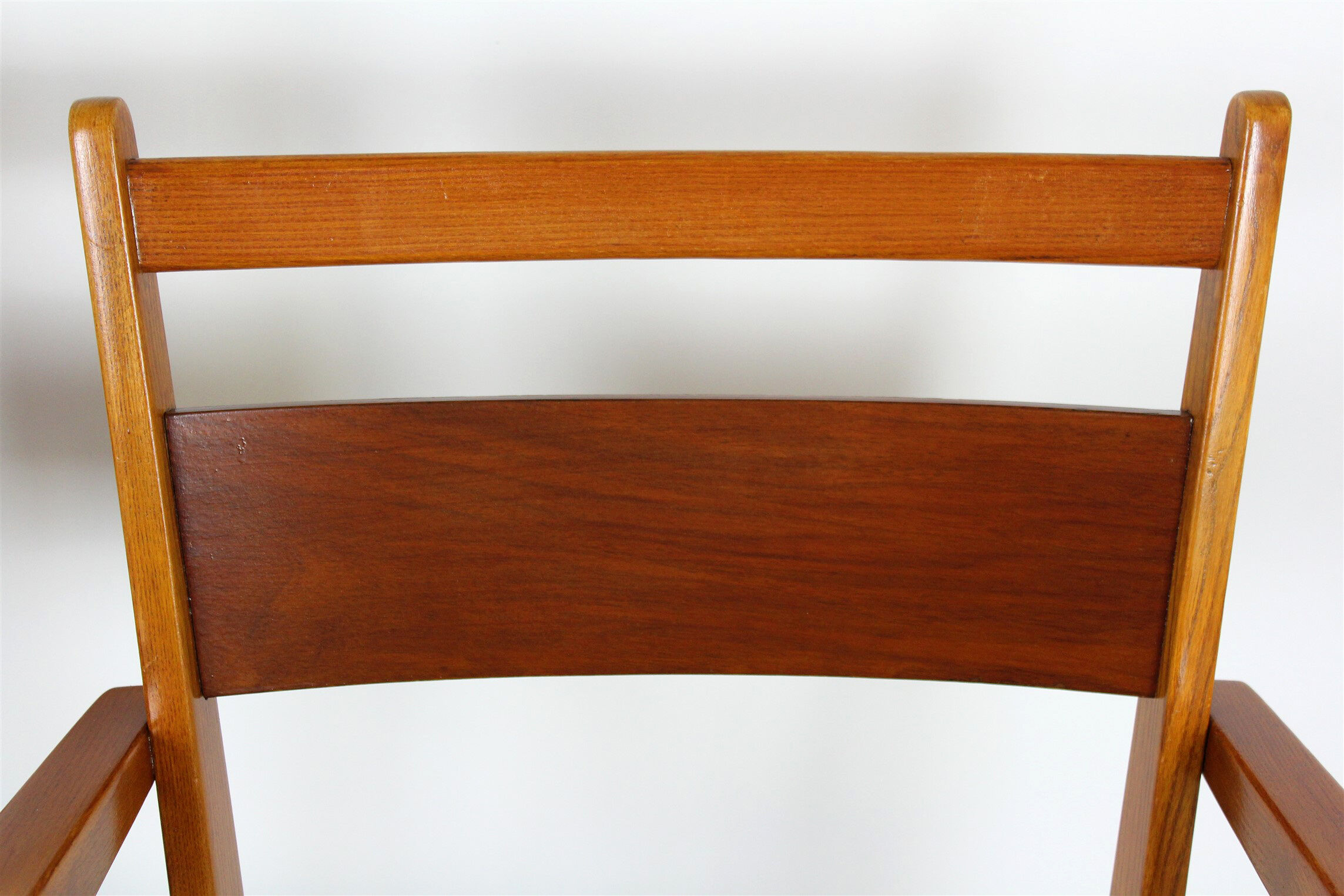 Ash & walnut dining chairs from Jitona Sobeslav, 1950