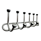 Ancien porte manteau chromé 12 patères