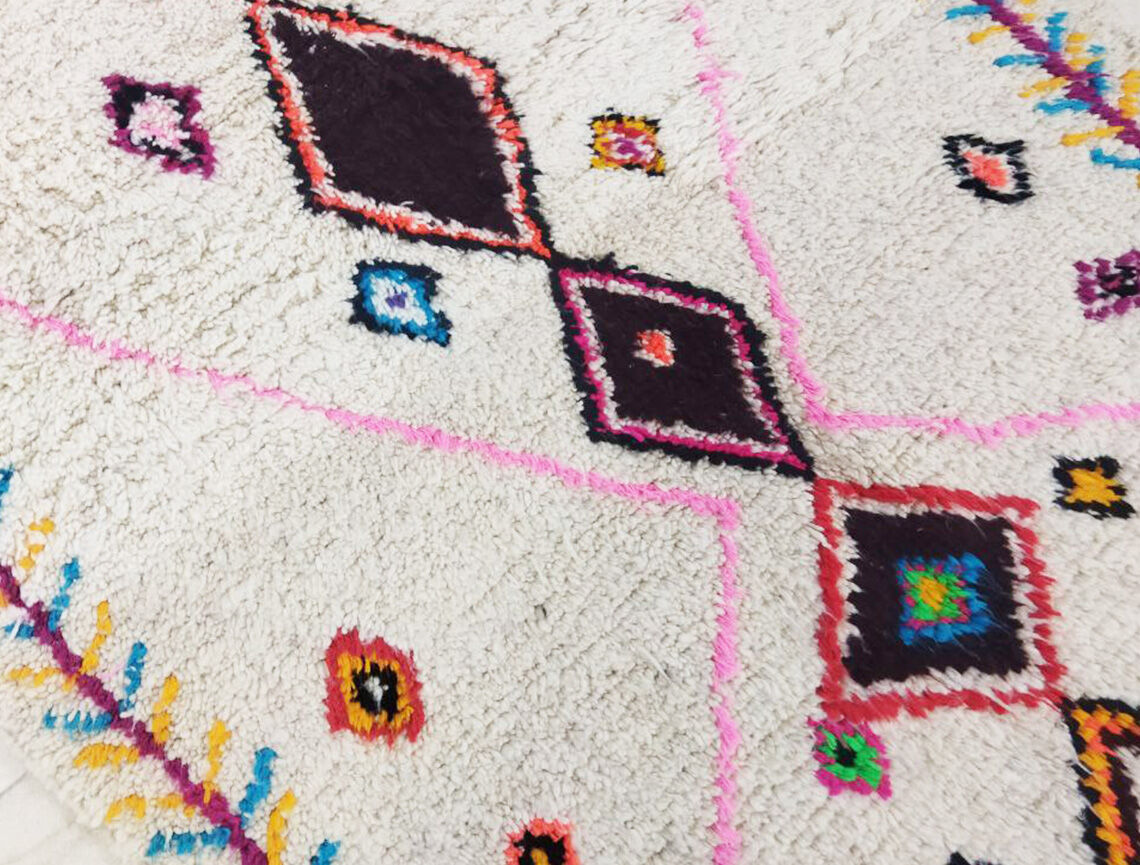 Moroccan berber carpet 241x148cm