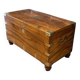 19th century camphor wood chest