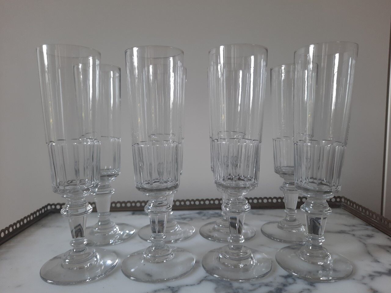 Champagne flutes
