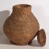 Antique Basket with Lid (c.1920) #1